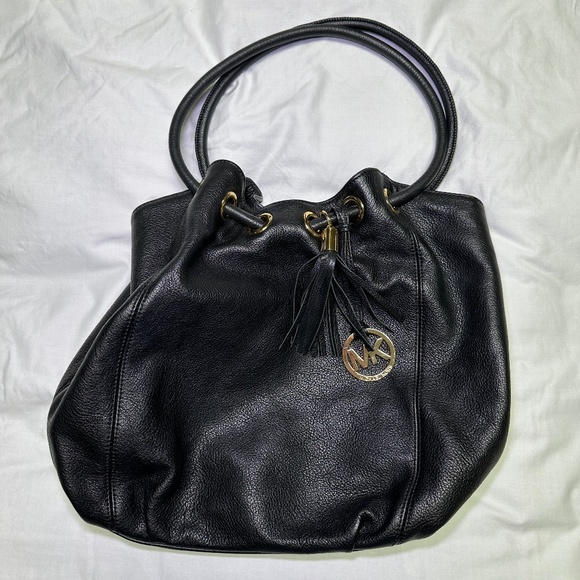 Michael Kors Black Hobo Bag - Picture 1 of 6